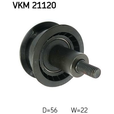 Vratná/vodicí kladka, ozubený řemen SKF VKM 21120