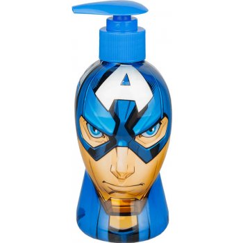 Lorenay Sprchový šampon a pěna do koupele Avengers 3D 2v1 CAPTAIN AMERICA 350 ml