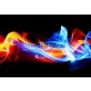 Tapety WEBLUX Samolepka fólie Fire and ice - 34703114 Ohe a led 145 x 100 cm