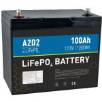 A2D2 LiFePO4 12,8V 100Ah M8 LFA2 12V100C10 M8B3 – Hledejceny.cz