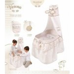 DeCuevas 51078 Pojízdná postýlka pro panenky s nebesy a peřinkou Verona 2024 – Zbozi.Blesk.cz