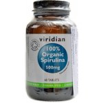Viridian Spirulina 500 mg 60 tablet Organic – Hledejceny.cz