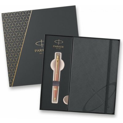 Parker 1502/3293902 IM Writing Rituals Orange GT sada dárková sada kuličkové tužky / propisky v kazetě se zápisníkem – Hledejceny.cz