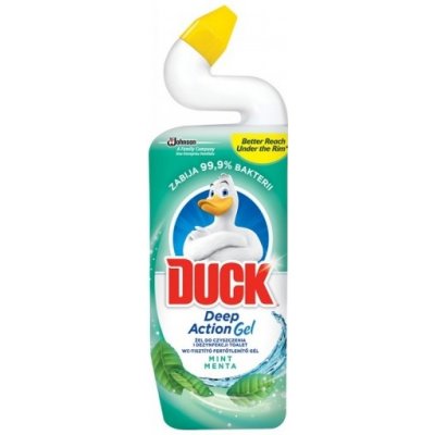 Duck 5v1 tekutý WC čistič Máta 750 ml – Sleviste.cz