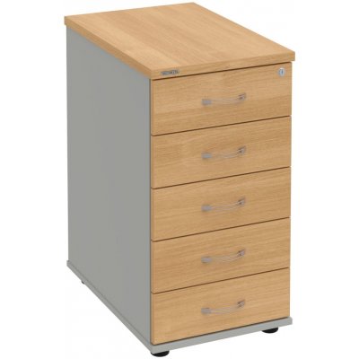 Hobis K 35 C P 5 zásuvek podél 60 cm dub šedá – Hledejceny.cz