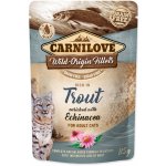 Carnilove cat pouch rich in Trout enriched with Echinacea Pstruh a Echinacea 85 g – Hledejceny.cz