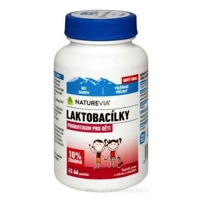 Natureví Laktobacilky Kids 66 ks – Hledejceny.cz