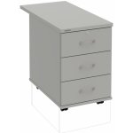 Hobis K 33 Z N 80 3 zásuvky napříč 80 cm šedá – Hledejceny.cz