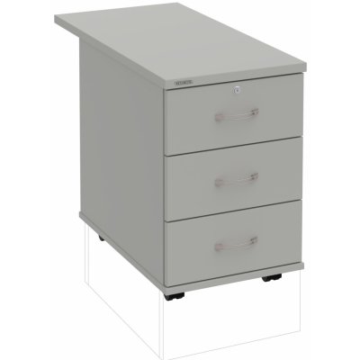 Hobis K 33 Z N 80 3 zásuvky napříč 80 cm šedá – Hledejceny.cz