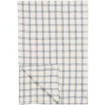 Livarno Ubrus béžová/modrá 120x160 cm – Sleviste.cz