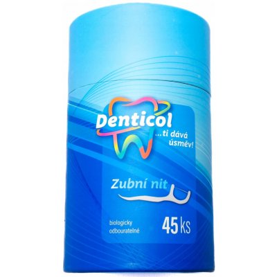 Denticol Z01 zubní nit V POUZDRU 5 x 45 ks – Hledejceny.cz