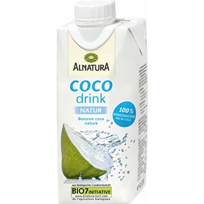 ALNATURA BIO Nápoj kokosový 100% kokosová voda 330 ml – Zbozi.Blesk.cz