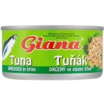 Giana tuňák ve vlastní šťávě drcený, 185 g – Zboží Dáma