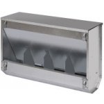 Zásobník na granule a zrno pozinkovaný 4 oddíly 5 kg – Zboží Dáma