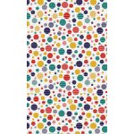 Nese plastik Aquamat 419 pěnová předložka barevné bubliny mix barev 65 x 100 cm – Zboží Dáma