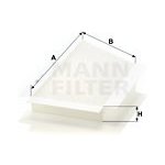 MANN-FILTER Filtr, vzduch v interiéru CU3448 – Hledejceny.cz