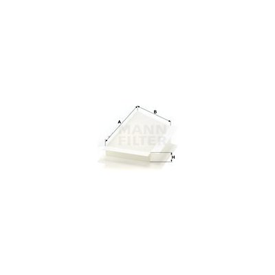 MANN-FILTER Filtr, vzduch v interiéru CU3448 – Hledejceny.cz