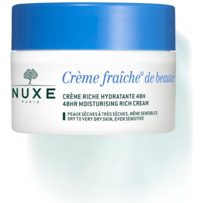 Nuxe Creme Fraiche de Beauté 48HR Moisturising Rich Cream Hydratante 50 ml – Zboží Mobilmania