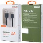 Aligator DKAC82BK USB-C s prodlouženým konektorem, 2A, 1m – Zboží Mobilmania