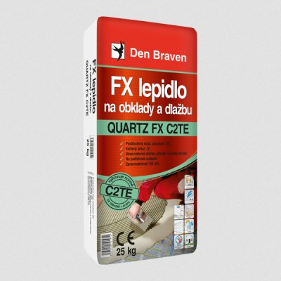 Debbex Quartz FX C2TE flexibilní lepidlo na obklady a dlažbu 25 kg – Sleviste.cz