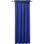 4 sleep Jednobarevný hotový závěs 75 × 150 cm - Bella tmavě modrý – Zboží Mobilmania