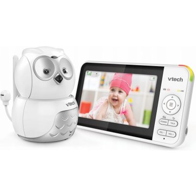 VTech BM5550-OWL dětská video chůvička Sova s displejem 5" a otočnou kamerou – Hledejceny.cz