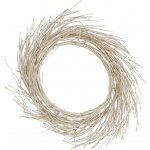Zlatý vánoční LED věnec Kave Home Bria 60 cm – Hledejceny.cz