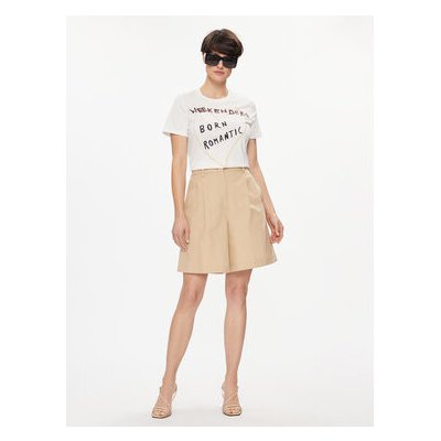 Weekend Max Mara T-Shirt Nervi 2415971051 Bílá