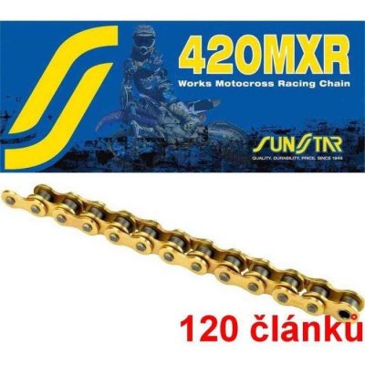 Sunstar Řetěz 420MXR 120 – Zboží Mobilmania