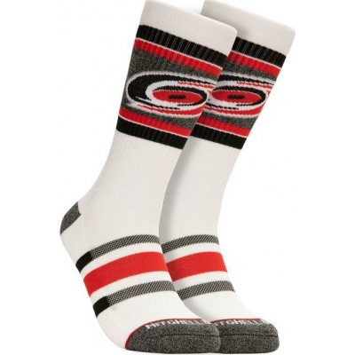 Mitchell & Ness pánské ponožky Carolina Hurricanes Nhl Cross Bar Crew Socks