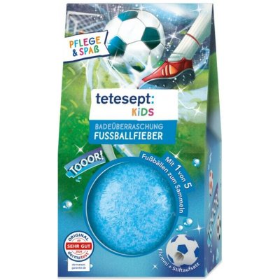 TETESEPT Koupelová koule Fotbalová horečka 140 g – Zboží Dáma