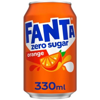 Fanta pomeranč bez cukru 330 ml – Zbozi.Blesk.cz