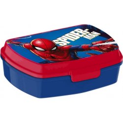 Euroswan box na svačinu Spiderman blue plast