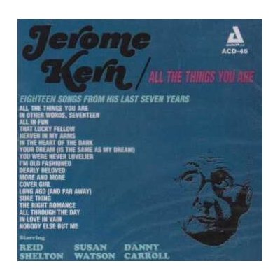 Kern Jerome - All The Things You Are CD