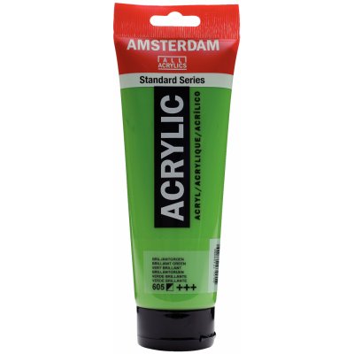 Amsterdam Standart Series akrylová barva 250 ml 605 Briliant Green – Zbozi.Blesk.cz