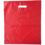 LDPE taška s průhmatem 45x38x5 červená – Zboží Mobilmania
