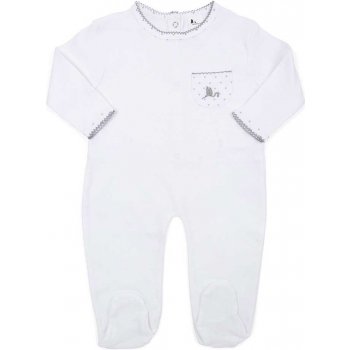 Bebé de París Pyžamo pro miminko s hvězdičkami bílá od 295 Kč - Heureka.cz