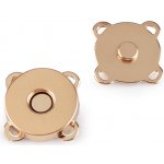 Pro Háčkování Magnetické zapínání 18 mm růžově zlaté – Zboží Mobilmania