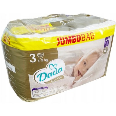 DADA Extra Care 3 4-9 kg 96 ks – Sleviste.cz