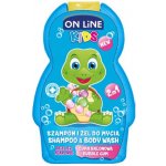 On Line Kids šampon a sprchový gel Blueberry modrý 250 ml – Zbozi.Blesk.cz