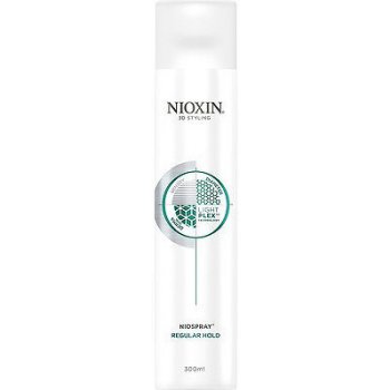 Nioxin lehký fixační sprej pro jemné vlasy 3D Styling (Niospray Regular Hold) 400 ml