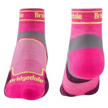 Bridgedale Trail Run UL T2 CS Low Women's dámské běžecké ponožky Pink