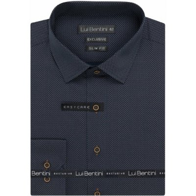 AMJ Lui Bentini pánská košile dlouhý rukáv slim fit LDS 244 – Hledejceny.cz