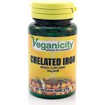 Veganicity Iron chelát železa 24mg 90 vegan tablet – Hledejceny.cz
