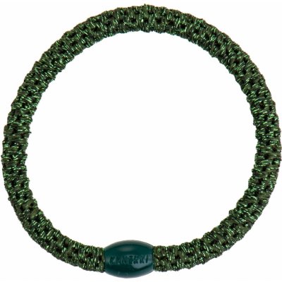 KKNEKKI Gumička do vlasů Kknekki Slim Army Glitter, zelená barva, textil – Zboží Dáma KKNEKKI Gumička do vlasů Kknekki Slim Army Glitter, zelená barva, textil – Zboží Dáma