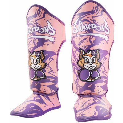 8 WEAPONS chrániče holení a nártů dětské Jenny - růžové – Sleviste.cz