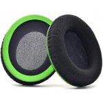 eses náhradní náušníky pro sluchátka Kingston HyperX Stinger Core černo zelené látkové – Zboží Živě