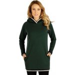 Litex Dámská mikina s kapsami dlouhá zelená – Zboží Mobilmania