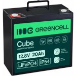 LiFePO4 Green Cell Cube 12,8V 20Ah LFPGC12V20AH LITHIUM-GELPHATE – Zboží Živě