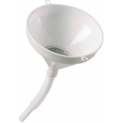 Plastový trychtýř se sítem a flexibilní hadicí, průměr 250 mm – Zboží Mobilmania